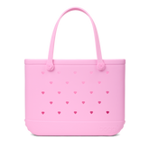 Original Bogg Bag - Cut Out Heart Pink Taffy