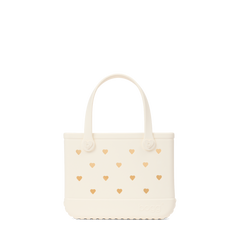 Bitty Bogg Bag - Cut Out Heart Coconut