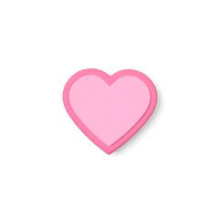 Bogg Bit - Pink Heart