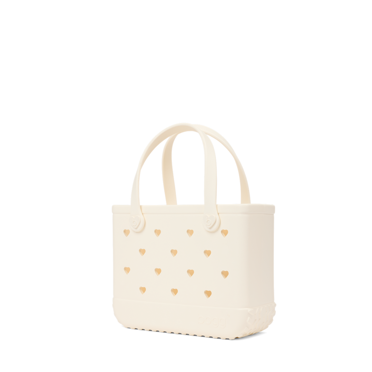 Bitty Bogg Bag - Cut Out Heart Coconut