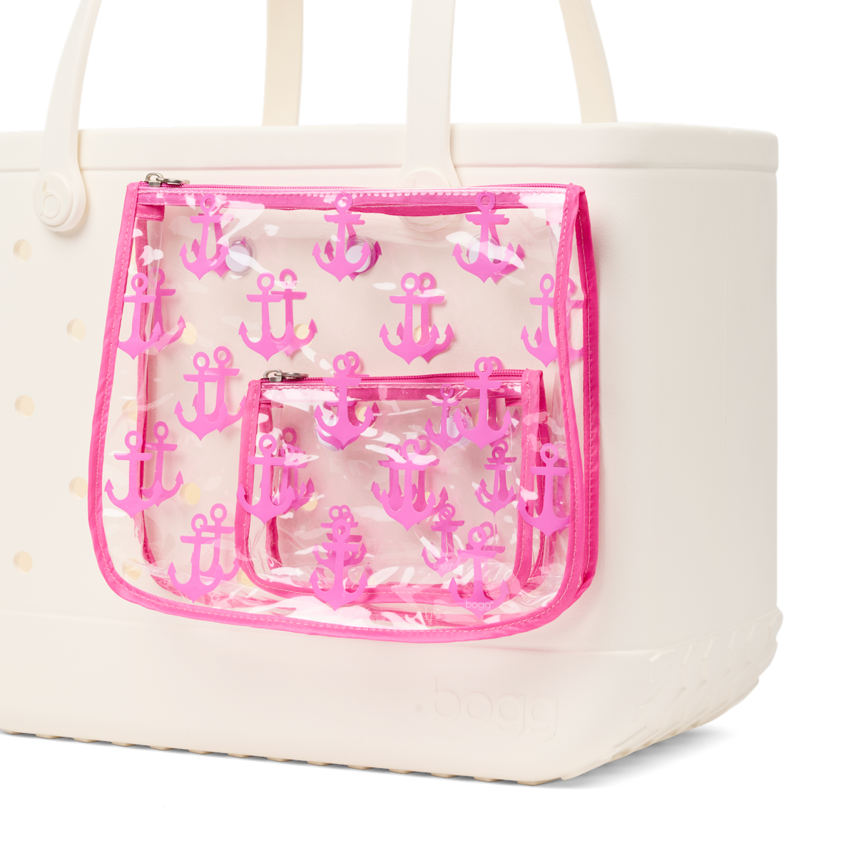 Bogg® Bag Decorative Insert - Anchor (Pink)