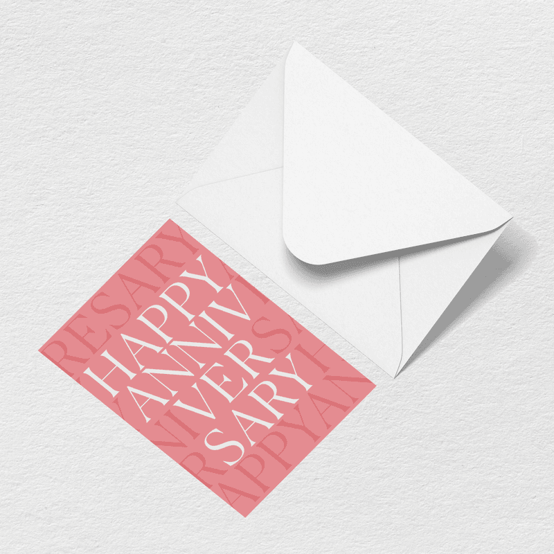 Happy Anniversary Greeting Card